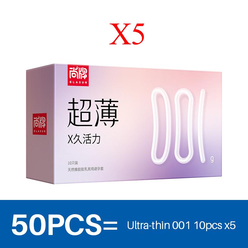 Презервативы Elasun 001, 50 шт., более плотные, 49 мм, товары для секса для взрослых, натуральный латекс, презерватив небольшого размера, мини-презерватив плотной посадки