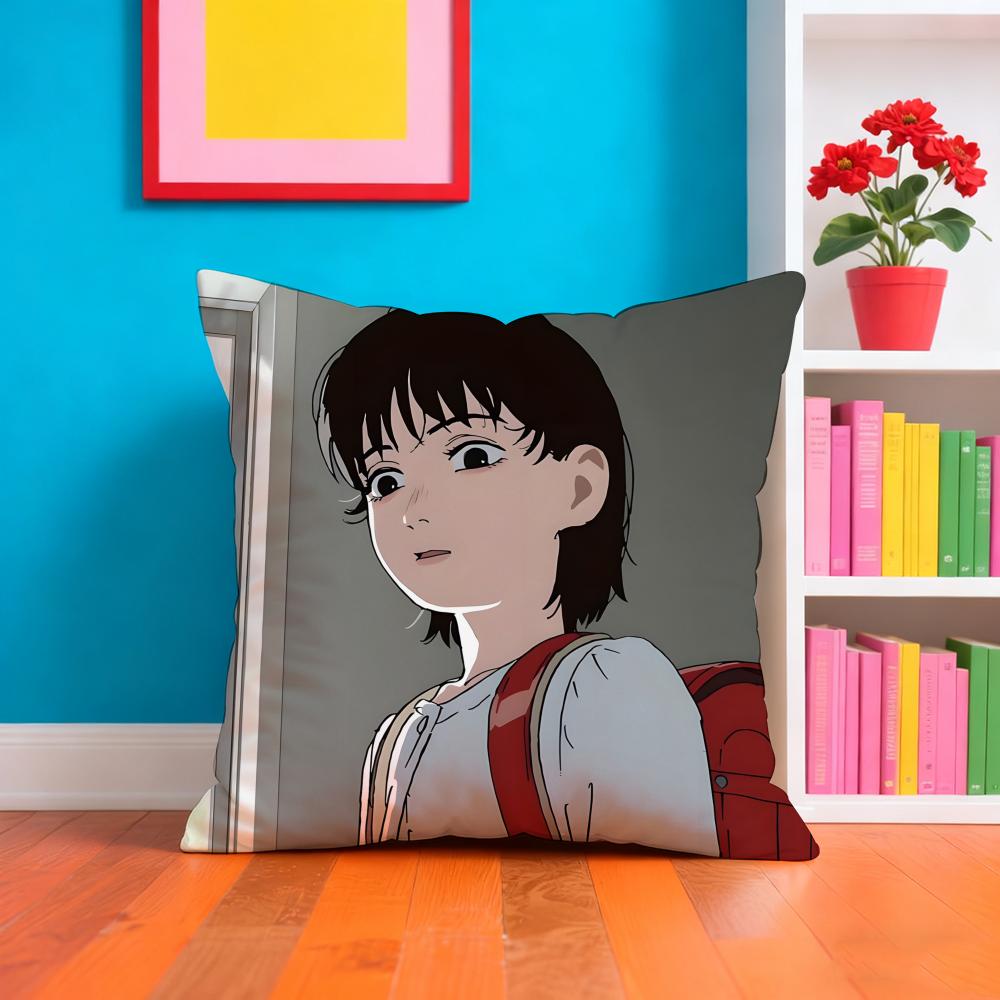 Look BBack Anime Pillow Case Pillow Case Plush Fabric Soft Double Sided Print Home Sofa High Quality Cushion