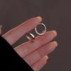 Mini Loop Earrings for Women Gold Metal Hoop Earrings Open Cuff Design Simple Punk Personality Small Loops boucle d’oreill