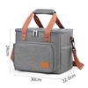 Cross-border Insulated Lunch Bag: Thick Oxford Cloth with Aluminum Foil, Large Capacity for Picnics and Fresh-keeping