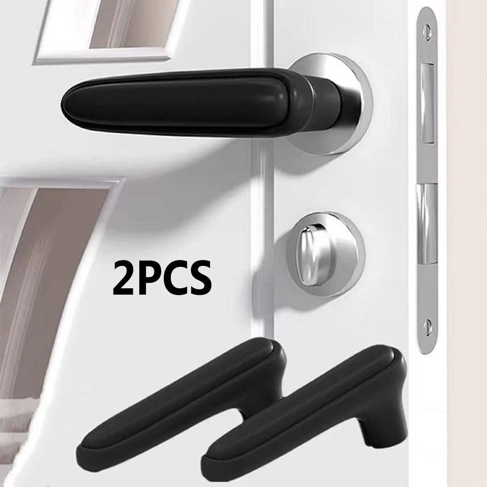 Bedroom Household Baby Safety Anti-collision Handle Sleeve Silicone Door Knob Cover Wall Protector