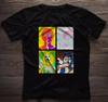 The Beatles Psychedelic Portraits T-Shirt John Lennon George Harrison Ringo P...