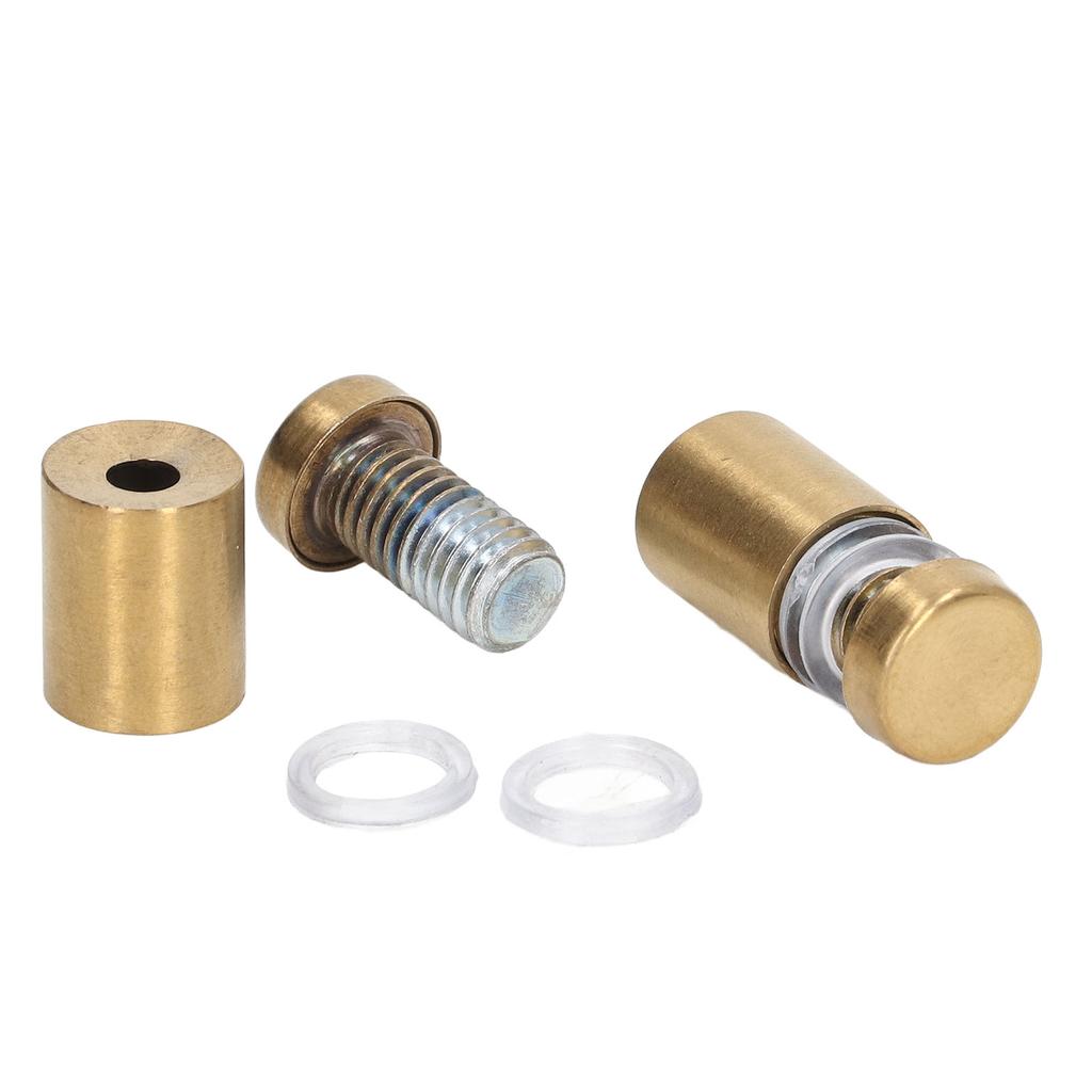 12 шт. Стойка-винт из нержавеющей стали 12x20 мм Настенный крепежный набор для рекламы