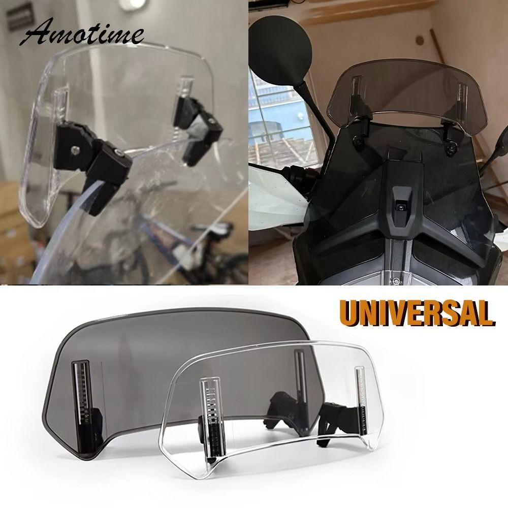 Universal Motorcycle Windshield Adjustable Angle Motorcycle Wind Screen Motorcycle