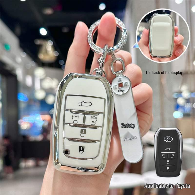 Чехол для ключа Toyota для Corolla, RAV4, Camry, Vios, Highlander, Asia Dragon, Velanda