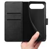 Case - PHONILLICO - Google Pixel 10 / Pixel 10 Pro - Black Wallet - Magnetic Flap - Card Storage