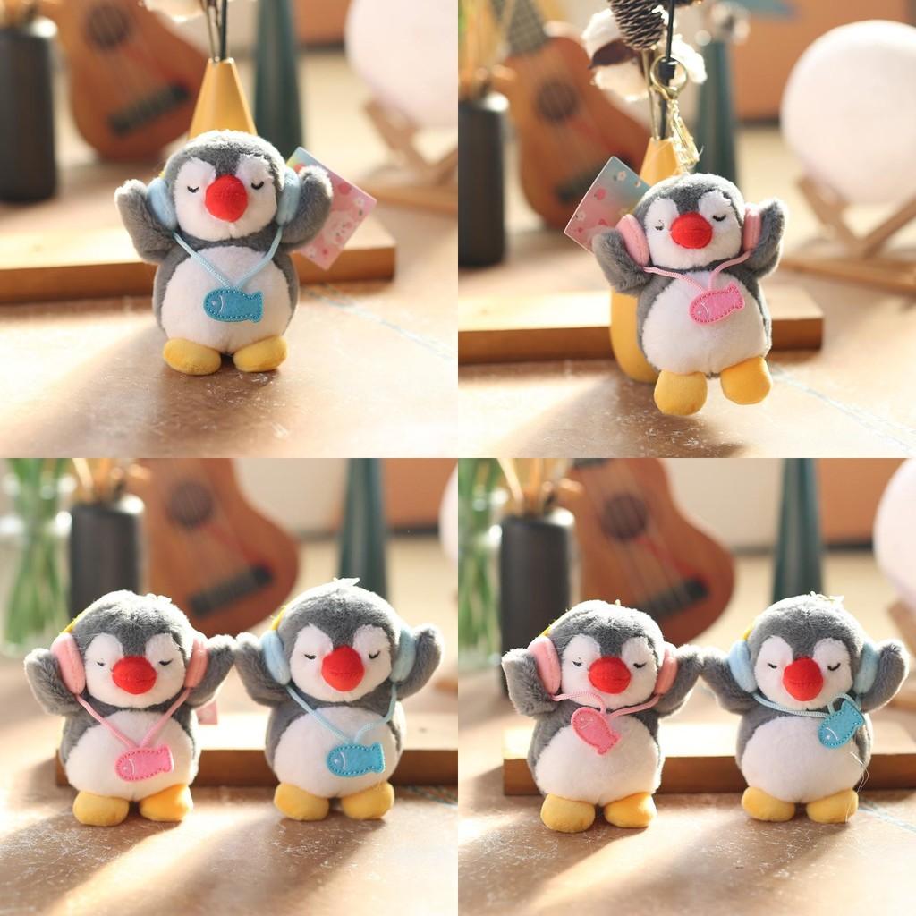 Stuffed Adorable Penguin Toy Plush Keychain Backpack Accessory Kids Gift