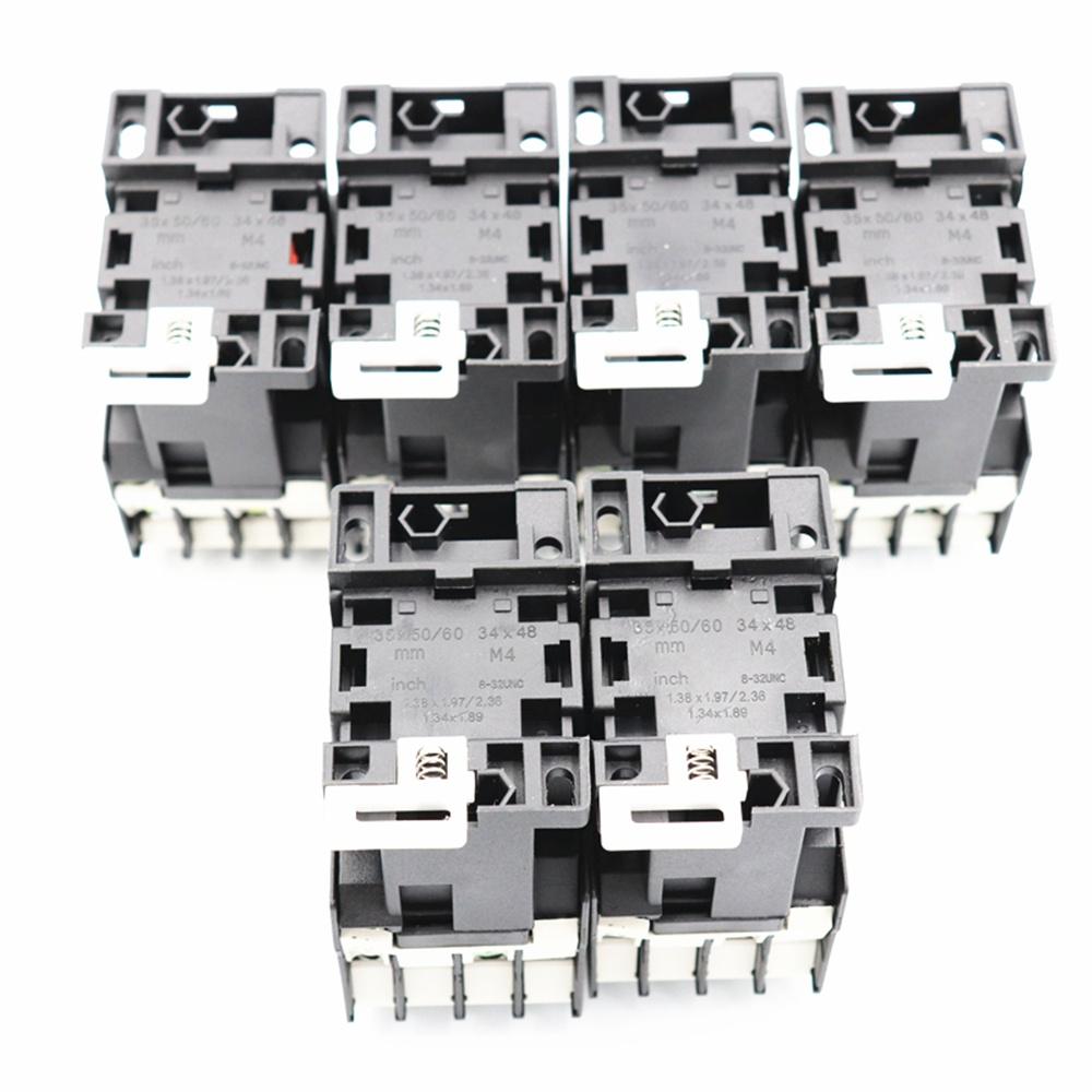 Контактор переменного тока 9A 3P+1NO/1NC Монтаж на рейку lc1d CJX2- 0910 1 нормально открытый контакт / CJX2- 0901 1 нормально закрытый контакт