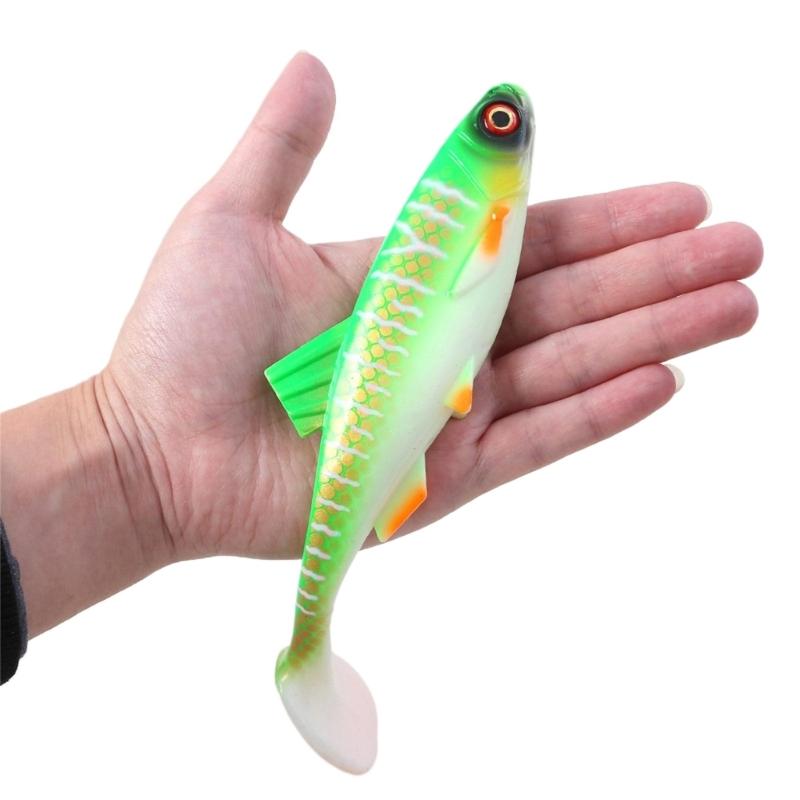 2oz 20.3cm Paddle Tail Swimbaits Soft Fishing Lures for Trout Walleye Artificial Baits Fishing Lure Swim Baits