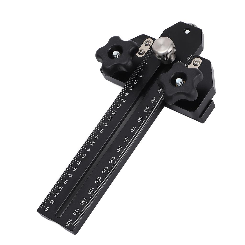 Thin Rip Jig Aluminum Alloy Table Saw Jig Guide for Accuracy Cutting Woodworking Accessories