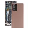 Для Samsung Galaxy Note20 Ultra задняя крышка аккумулятора с крышкой объектива камеры