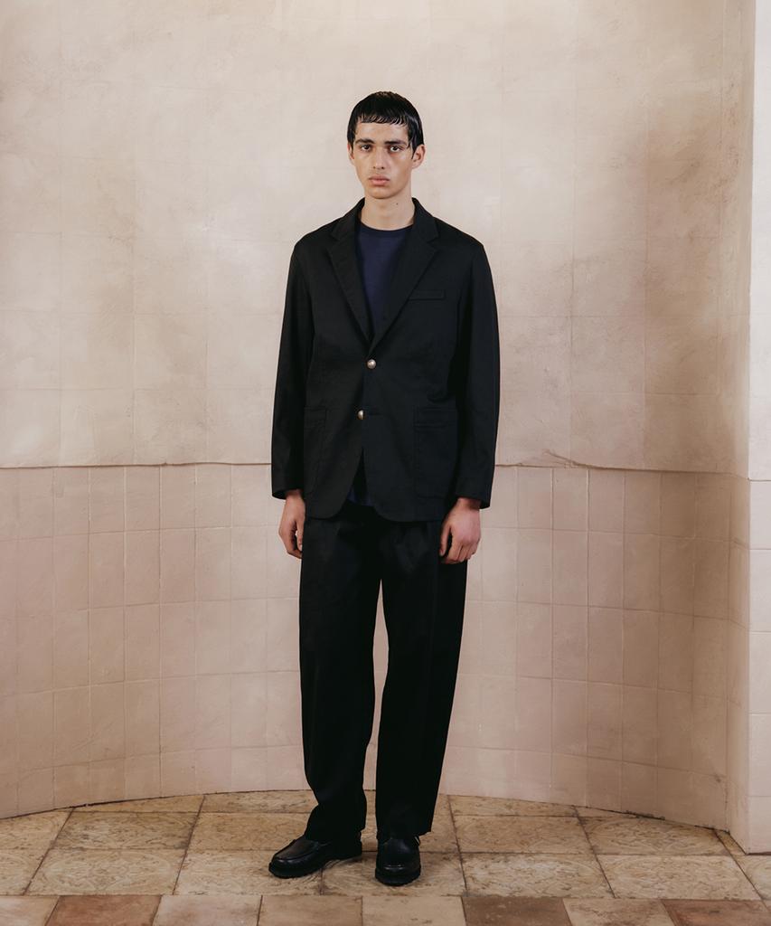 SHIRTER Flanders One Pleats Pants (Black)