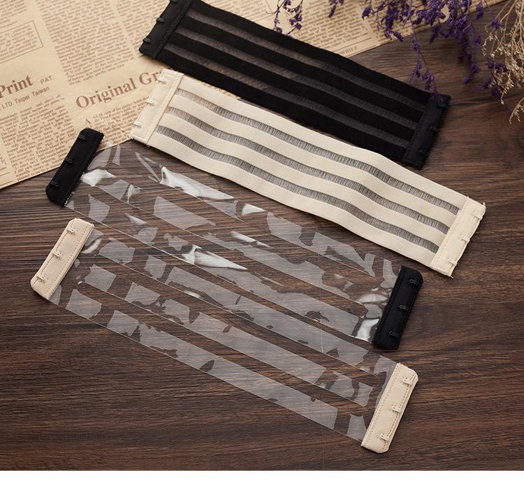 1 шт., женское нижнее белье, женский удлинитель бюстгальтера, 1 ряд, 3 крючка, эластичная полые застежки сзади, плечевой ремень