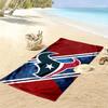 Houston Texans Print Beach Towel, Large Soft Quick Dry Towel for Beach Camping Swimming