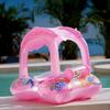 Large Thickened Eco-friendly PVC Children's Cartoon Car Inflatable Water Swimming Seat Ring for Baby and Kids