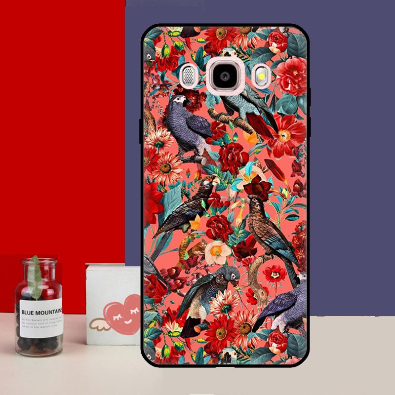 Чехол Garden Birds для Samsung Galaxy J3 J5 J7 2016 A3 A5 2017 A6 A7 A8 A9 J8 J4 J6 Plus 2018 задняя крышка