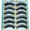 Pure Hanmdade Fluffy Eyelashes Extension Tools False Eyelashes 3D Faux Mink Hair Thick Long