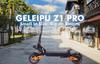 Внедорожный электросамокат GELEIPU Z1 PRO 1200 Вт*2 Мотор 52 В 20 Ач Батарея 10-дюймовые Шины Макс. скорость 65 км/ч Запас хода 70 км Взрослый самокат