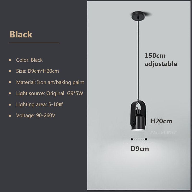 Nordic LED Pendant Light Wood Hanging Lamp Black White For Bedroom Dinnming Room Background Home Indoor Lighting Fixtures
