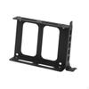 Double SSD Mounting Bracket 2.5 Inch Hard Drive Mount Easy To Install Metal Bay