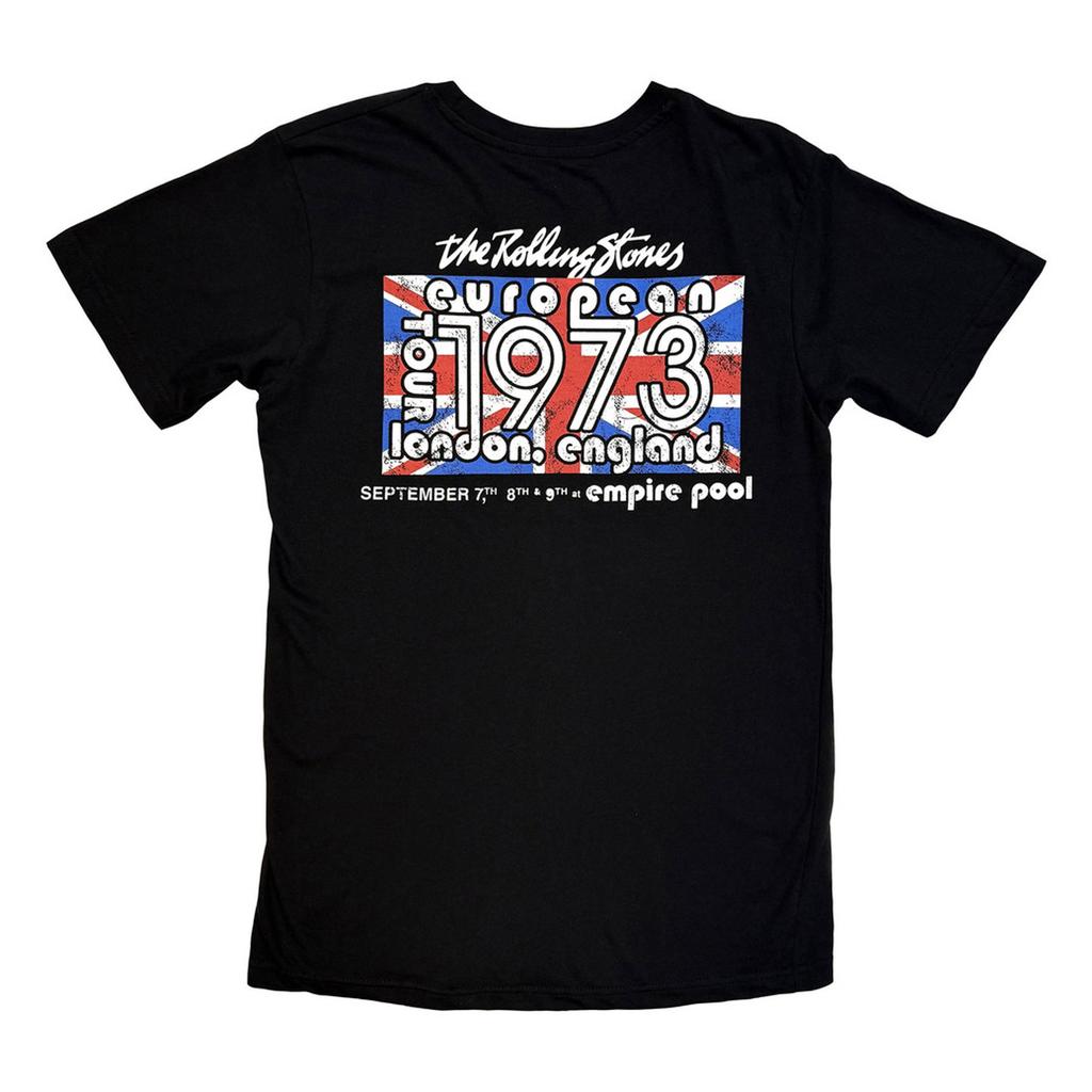 The Rolling Stones Unisex Adult London 1973 T-Shirt