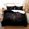 Personality Hip Hop Style Agust D Graphic New Bedding Set Soft Cozy Bed Cover Household Sleeping Bedding Ornament Gift