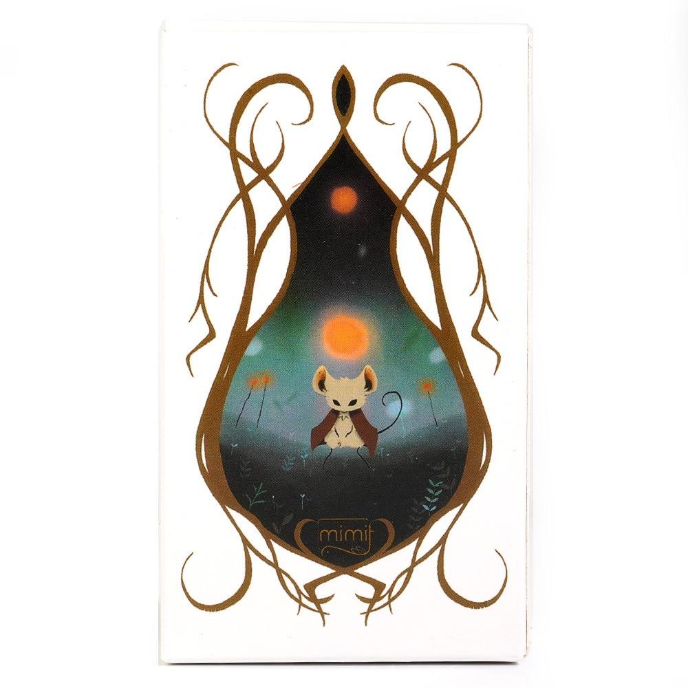 78 шт. Карт 10,3*6 см MIMIT | Мини-Таро Мышей: Маленькая колода Таро, наполненная большими жизнями и приключениями // Читать, играть и рассказывать.
