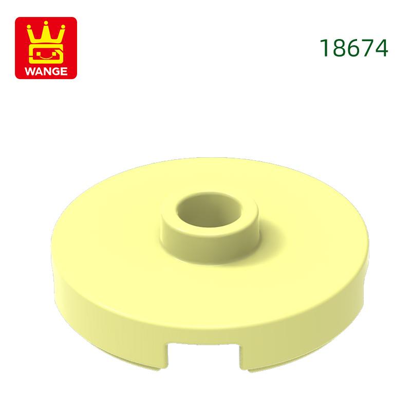 Нетоксичный 281 шт./Лот 18674 Круглый 2 x 2 С Открытым Штырьком Блок Moc Цветные Аксессуары Совместимые С Кирпичиками Детские Игрушки Деталь для Сборки
