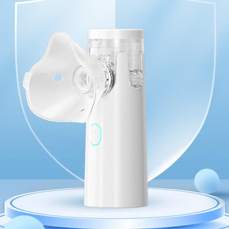 Portable Ultrasonic Micro-Mesh Nebulizer for Children - Silent, Handheld, Bilateral Design