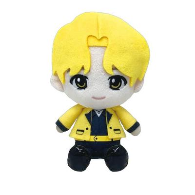 Bandai Namco Nui TinyTAN j hope Плюшевая игрушка 2937, Сидячая, В140мм, Полиэстер,