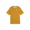 New Nike Set-in Sleeve T-Shirt Men's Yellow FB7310-716