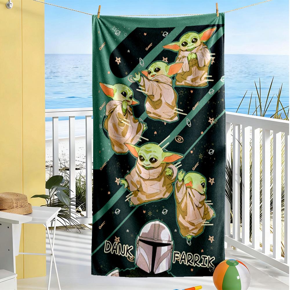 Star Wars Beach Towel Quick-Dry Soft Microfiber Comfortable Lightweight