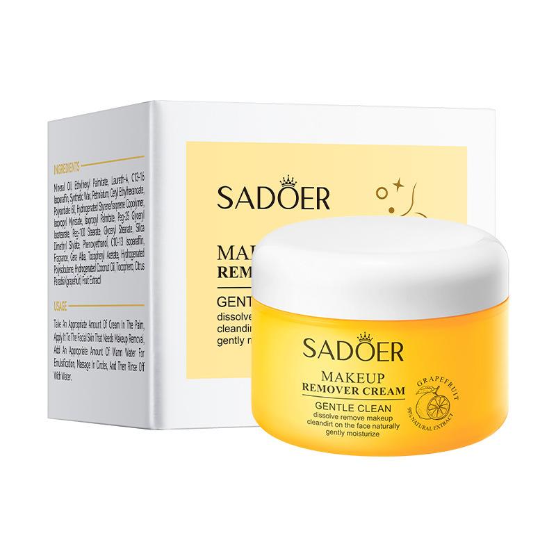 SADOER Deep Cleansing Makeup Remover Gentle Grapefruit Makeup Remover Cream