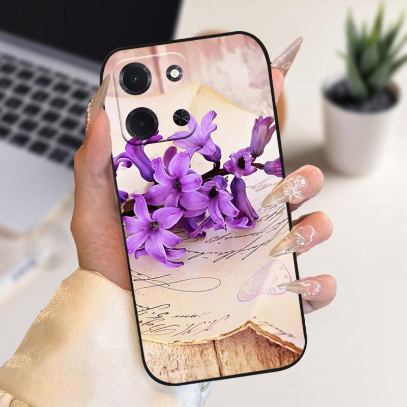 Чехол для телефона Xiaomi Poco C85 5G Роскошный чехол с принтом Льва, Волка, Цветка Мягкий силиконовый ТПУ Задняя крышка для POCO C85 POCOC85 173мм
