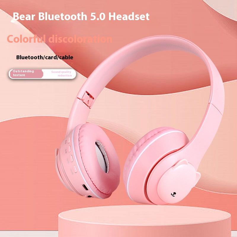 Headset Bluetooth Headset Subwoofer Mobile Phone Universal Foldable Wireless Headset