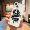 Модный противоударный прозрачный чехол для телефона с драконом для iPhone 14 13 12 11 Pro Max 7 8 Plus X XR XS Max SE 2022, силиконовый чехол Fundas