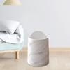 Elegant Marble Trash Receptacle for Home Or Office