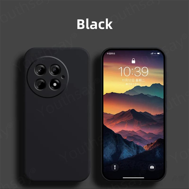 Роскошный чехол для Oneplus 13 Чехол-крышка Oneplus 13 12 12R 11 Funda Coque Мягкий жидкий силиконовый бампер для телефона Oneplus 13
