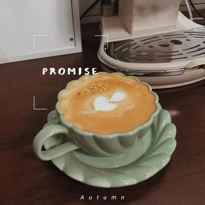 Креативная кружевная простая керамическая кофейная чашка с блюдцем кружки для дома офисная кофейная посуда кружка для кофе латте набор чашек для чая подарок