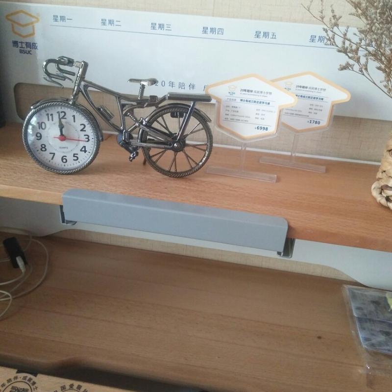 1 шт. Часы настольные Ретро Велосипед Будильник Креативные часы Стильные предметы интерьера Настольные часы Настольные часы