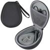 Co2crea Жесткий дорожный чехол для беспроводных наушников AfterShokz Open Ear Bone Conduction с костной проводимостью Aeropex/TREKZ/OpenRun/OpenMove (черный)