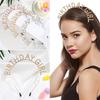 Styling Women Metal Alloy Birthday Party Tiara Princess Crown Birthday Girl Headband Hair Hoop