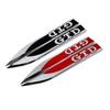 HAT1 2Pcs for Volkswagen VW GTI GTD R Line Golf 5 6 7 MK3 MK4 MK5 MK6 MK7 MK8 Metal Car Sticker Side Emblem Fender Bumper Strip Badge