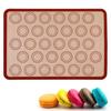 DEVENTORZ Parchment Paper, Oven Sheet, Macaron Cookie Baking Mat, Food-Grade Silicone Baking Mat for Kitchen Bread, Cookies, and Pizza, Microwave Safe