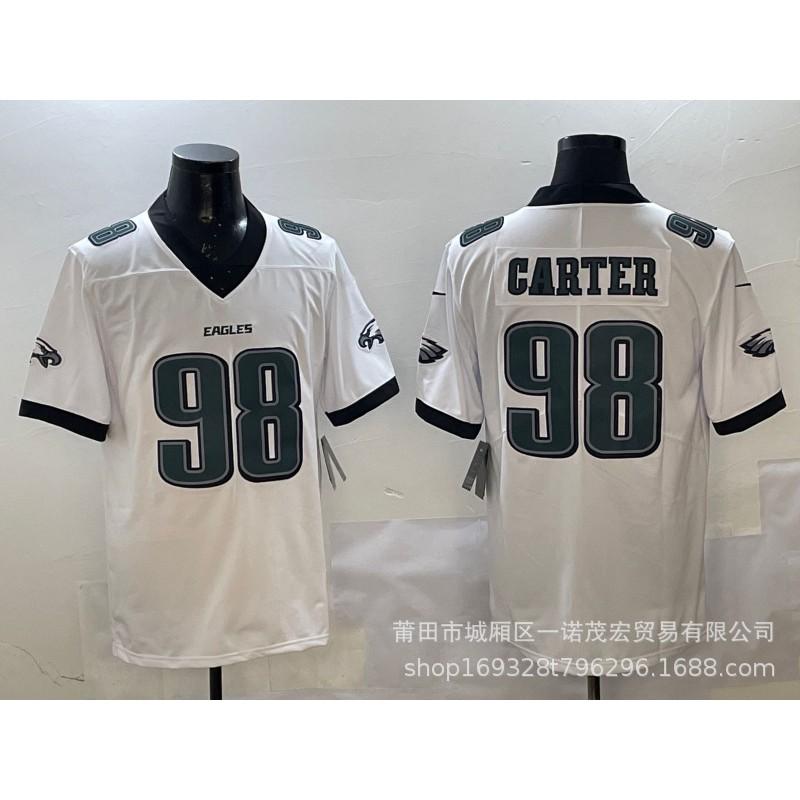 Eagles Football Jersey Embroidered Team Apparel Mens Sports Uniform S-XXXL Multiple Numbers Colors