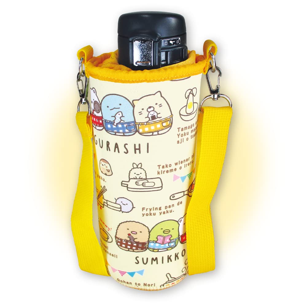 Держатель для бутылок Tees Factory Sumikkogurashi Sumikko Bento x 21 см, желтый, приблизительно. 8.2 SG-5535525SB