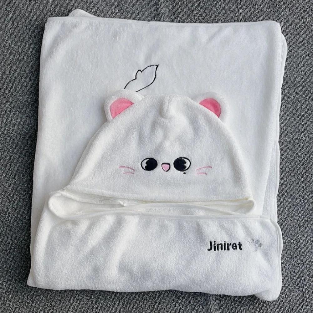 MINISO Kpop Skzoos Плед с капюшоном Мультяшный Милый Фланелевый Ленивый Шарф Накидка Пледы БанЧан ЛиНо ЧанБин Феликс Подарки Декор для Дома