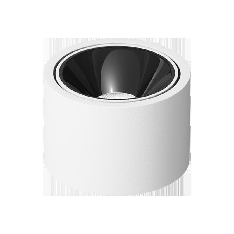 Ultra-Thin Adjustable Angle Anti-Glare Bullseye Spotlight for Living Room Ceiling