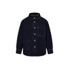 Levis FW23 Ретро Мода Толстая Джинсовая Куртка Мужская Куртка Темно-Синяя A6809-0000