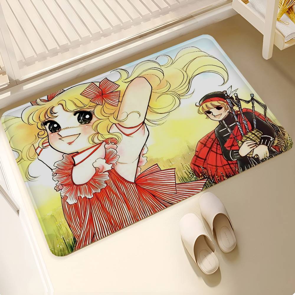 Классические Аниме C-Candy C-Candy Коврики для Комнаты Ретро Множественный Выбор Ковер для Гостиной Кухни Нескользящий Коврик-Приглашение